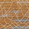 Homeroots 9' X 12' Terra Cotta Beige And Ivory Striped Washable Indoor Outdoor Area Rug 599386 - alternate 2