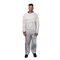 Vguard Microporous Coverall, 60gsm, White, Open Wrists & Ankles, 25ea/case, 4XL, 25PK BC2AB17 - alternate 1