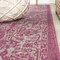 Jonathan Y Tela Bohemian Textured Weave Floral Fuchsia/Light Gray 5 ft Square Indoor/Outdoor Area Rug SMB100G-5SQ - alternate 2