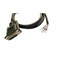 Compucableplususa 25FT DB15 2-Row Female to Bare Wire RS232 Serial Pigtail Cable - 28AWG Shielded Open End PVC DBC-15FW-25 - alternate 2