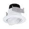 Halo LA4 Series Matte Warm White 4 in. W LED Adjustable Retrofit Kit 9 W LA4069271EWH - alternate 1