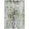 Homeroots 3' X 5' Mint Green Ivory And Gray Abstract Washable Indoor Outdoor Area Rug 603143 - alternate 2