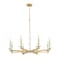 Z-Lite Kaden 8-Light Chandelier, 36.5 in W, Modern Gold 3045-8MGLD - alternate 1
