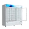 Koolmore 80 in. 3-Door Commercial Display Merchandiser Freezer 52 cu. ft. in White MDF-3GD-52C-WH MDF-3GD-52C-WH - alternate 2