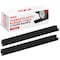 Pyle Cable Ramp, 1.18 in H, 39.96 in L, 5.12 in W, 1 Channel, Thermoplastic Rubber, Black, 1 PR PCBLCO101X2 - alternate 1