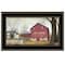 Homeroots Antique Barn 3 Black Framed Print Wall Art 406415 - alternate 1