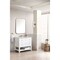 James Martin Vanities Breckenridge 36" Single Vanity, Bright White, w/ 3 CM Siberian Silestone Top 330-V36-BW-3SFR - alternate 2