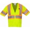 Ironwear Two-Tone Hi-Vis FR Safety Vest M Class 3 , Zipper 6 Pockets 1293FR-LZ-RD-MD - alternate 1