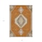 Homeroots 5' X 8' Copper Brown And Ivory Oriental Washable Indoor Outdoor Area Rug 598395 - alternate 2