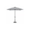 Treasure Garden 7.5 ft Square Patio Umbella, aluminum, fiberglass ribs, outdoor, Novella Nero Stripe UM847SQ-09 7961 Novella Nero Stripe - alternate 1