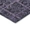 Homeroots 3' X 5' Purple Plum And Charcoal Medallion Washable Indoor Outdoor Area Rug 589308 - alternate 2