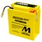 Motobatt 6V 6Ah AGM Powersports Battery replaces 6N61B 6N6-3B 6N63B1 6N61D 6N61D2 MBT6N6 - alternate 1
