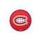 Holland Bar Stool Co 30" Montreal Canadiens Cushion Seat, Blk Wrinkle Base Swivel Bar Stool L8B130MonCan - alternate 2