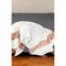 Homeroots 50" X 60" Orange Woven Cotton Striped Throw Blanket with Tassels 516506 - alternate 2