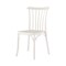 Homeroots Set of Four 22" White Heavy Duty Plastic Outdoor Stacking Dining Chairs 565184 - alternate 1