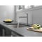 Delta Trinsic Single Handle Pull-Out Kitchen Faucet 4159-AR-DST - alternate 2