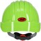 Jsp Cap Style Hard Hat with HDPE Shell, 6-Point Polyester Suspension and Wheel Ratchet Adjustment 280-EV6151-LY - alternate 2