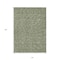Homeroots 10' X 14' Sage Gray And Ivory Polka Dot Washable Indoor Outdoor Area Rug 599081 - alternate 2