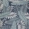 Homeroots 9' X 12' Navy Blue And Ivory Palm Leaf Indoor Outdoor Area Rug 551479 - alternate 3