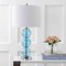 Jonathan Y Bella 27" Glass Triple-Sphere LED Table Lamp, Sky Blue/Chrome, 2PK JYL1070C-SET2 - alternate 2
