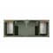 James Martin Vanities Chicago 60 in. Double Vanity, Smokey Celadon, w/ 3 CM Victorian Silver Silestone Top 503-V60D-SC-3VSL - alternate 2