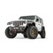 Warn Stubby One Piece Design Winch Mount Bumper with Shackle Tabs Powder Coated Black Steel 101325 - alternate 2