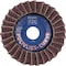 Pferd PFERD Flap Disc, PVL-R, POLIVLIES CURVE, 4-1/2in x 7/8, Medium, Aluminum oxide 45921 - alternate 2