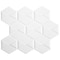 Andova Tiles Albin 3-in. x 4-in. 3D Hexagon Satin Porcelain Wall Mosaic Tile (0.79 Square Feet Per Box) ANDALB1365 - alternate 1