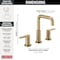 Delta Nicoli Two Handle Widespread Bathroom Faucet 35849LF-CZ - alternate 2