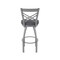Holland Bar Stool Co 820 Catalina Stainless Steel 36in Swivel Bar Stool with Canter Storm Seat 82036SS004 - alternate 2
