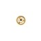Kingston Brass 10-Pack Cabinet Industrial Knob for Kitchen, 36 mm, Brushed Brass RK22093BB - alternate 2
