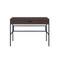 Homeroots 42" Brown and Black Writing Desk 491479 - alternate 2