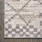 Jonathan Y Asilah Moroccan Modern Diamond Light Gray 2 ft. x 10 ft. Runner Rug MOH300A-210 - alternate 2