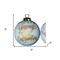 Homeroots Gold Confirmation Hand Painted Mouth Blown Glass Ornament 477553 - alternate 2
