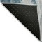 Homeroots 3' X 5' Teal Blue And Ivory Abstract Washable Indoor Outdoor Area Rug 617800 - alternate 2