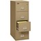 Fireking 4 Drawer, 2 Hr Fire & Impact Rated, Vertical, 32" depth Legal Sand 4-2157-2SA - alternate 2