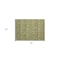 Homeroots 2' X 3' Green Damask Washable Non Skid Indoor Outdoor Area Rug 563880 - alternate 2