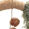 Homeroots 22" Green And Brown Pine And Jingle Bells Artificial Christmas Wreath 634634 - alternate 2