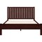 Homeroots Brown Solid Wood King Bed Frame 523631 - alternate 2