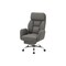 Monarch Specialties Office Chair, Adjustable Height, Armrests, Ergonomic, Swivel, Desk, Dark Grey Leather-look, Chrome I 7274 - alternate 1