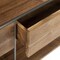 Homeroots 63in Brown Solid Wood Two Drawer Sideboard 380384 - alternate 2
