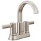 Delta Albion Two Handle Centerset Bathroom Faucet Spotshield Brushed Nickel 25855LF-SP - alternate 1