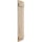 Ekena Millwork Rustic Two Board Joined Board-n-Batten Hand Hewn Faux Wood Shutters, 11W x 48H, PR SHUBJS11X48HHPR - alternate 2