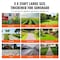 Vevor Weed Barrier Landscape Fabric 3*250FT Heavy Duty Woven PP Weed Control Mat 0.9*76.2-170 - alternate 2