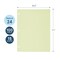 Roaring Spring Case of Engineering Pad, 8.5"x11", 100 sht Green Paper, 5x5 Graph, 3-Hole Punched, Heavy Backing, PK24 95582cs - alternate 2
