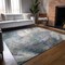 Homeroots 9' X 12' Ivory Abstract Washable Non Skid Indoor Outdoor Area Rug 559584 - alternate 2