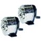 Charles Leonard Mountable Heavy Duty Steel Pencil Sharpener, Multi Size Pencil Holes (8 Sizes), Silver, 2PK 89508 - alternate 1