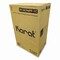 Karat Polypropylene Plastic Hinged Container, 6 x 9 x 2.97, Clear, Plastic, 250PK FP-HC96PP-1C - alternate 1