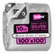 Tarpex Heavy Duty Tarp, 100 ft x 100 ft, 10 Mil, Silver/Black, Polyethylene STH-TA-100100 - alternate 1