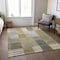 Homeroots 8' X 10' Brown Gold And Taupe Striped Washable Indoor Outdoor Area Rug 581686 - alternate 2